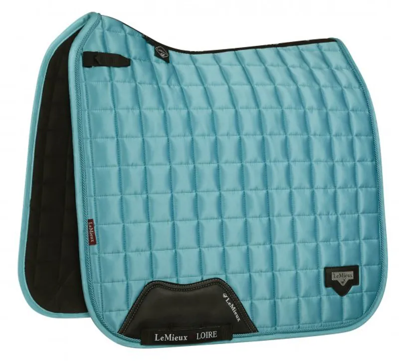 LeMieux Loire Classic Satin Dressage Square - Azure